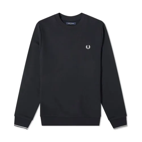 Fred Perry , Sweatshirts ,Blue male, Sizes: