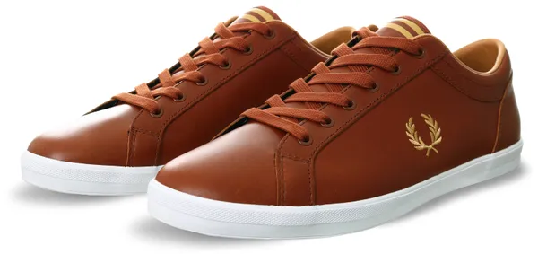 Fred Perry Tan Baseline B4330 Leather Shoes