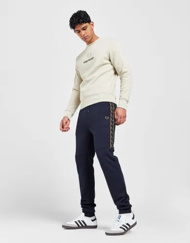 Fred Perry Tape Joggers - Navy - Mens