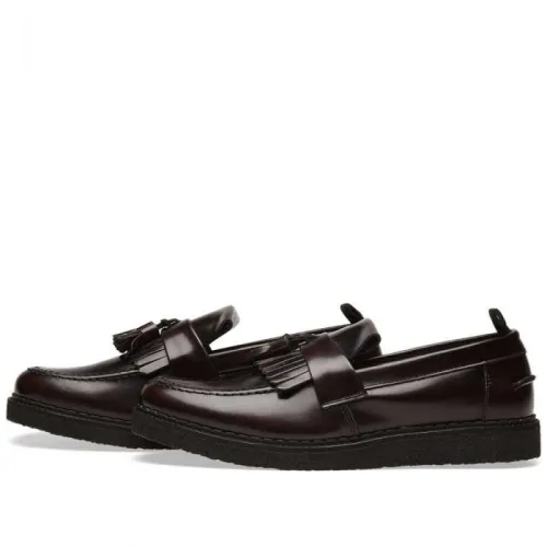Fred Perry , Tassel Loafer B9278 Oxblood ,Red male, Sizes: