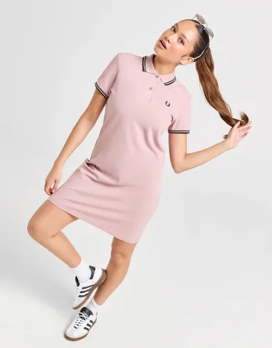 Fred Perry Twin Tipped Dress - Pink - Womens