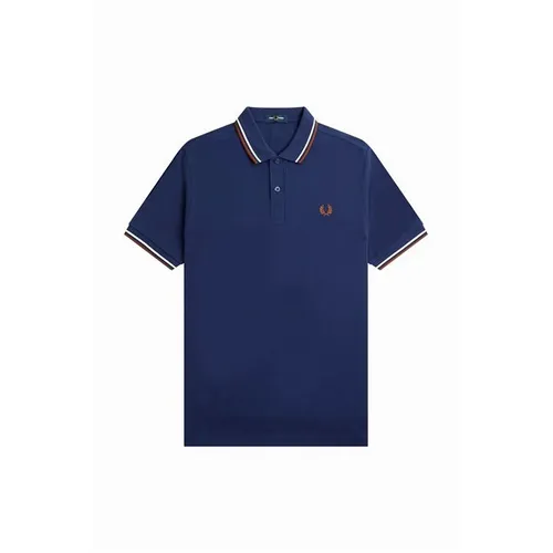 Fred Perry Twin Tipped Polo Shirt - Blue
