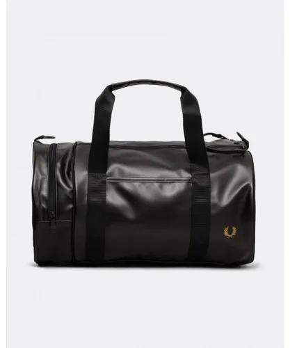 Fred Perry Womens Tonal Barrel Bag - Black - One Size