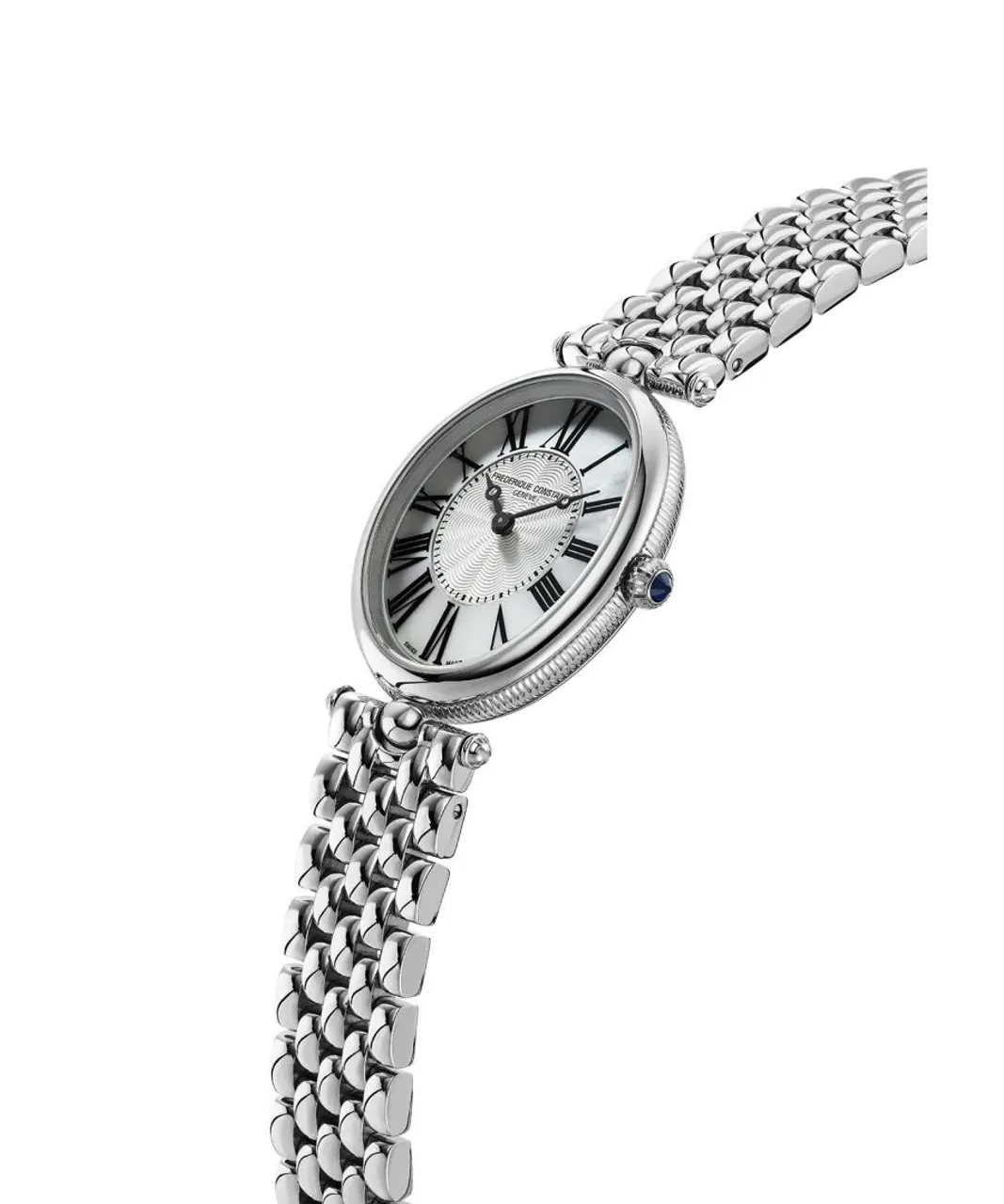 Frederique Constant Frédérique Art Deco WoMens Silver Watch FC-200MPW2V6B Stainless Steel (archived) - One Size