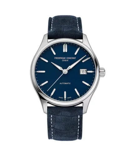 Frederique Constant Frédérique Index Mens Blue Watch FC-303NN5B6 Leather (archived) - One Size