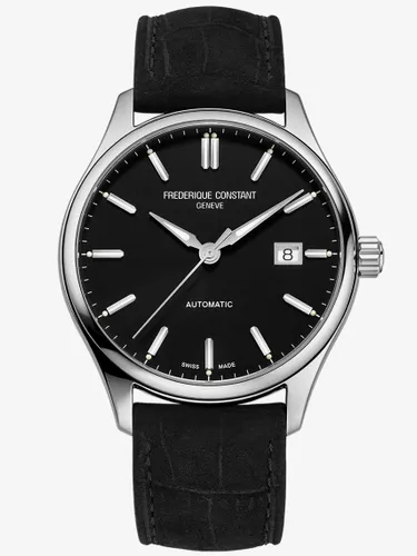 Frederique Constant Mens Classic Automatic Black Dial Watch FC-303NB5B6