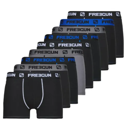 Freegun  BOXERS COTON E1 X9  men's Boxer shorts in Multicolour