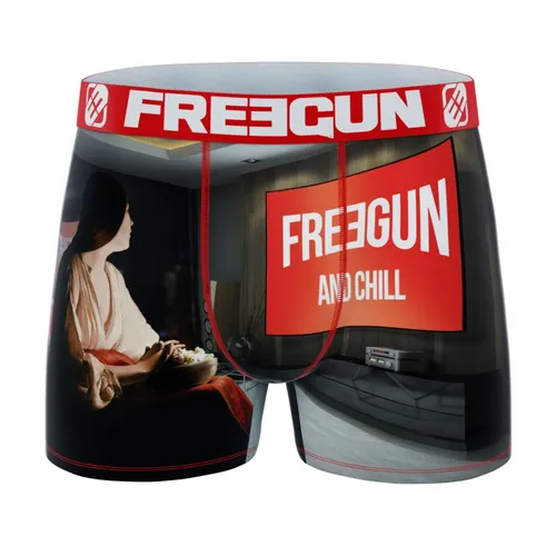 FREEGUN Men's Boxer Shorts Fgpa21/1/Bm Briefs