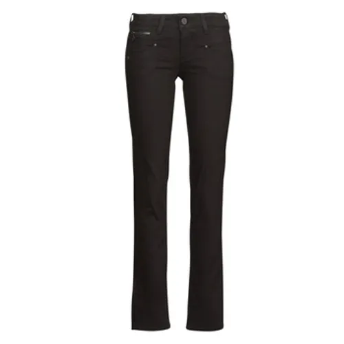 Freeman T.Porter  ALEXA STRAIGHT S-SDM  women's Jeans in Black