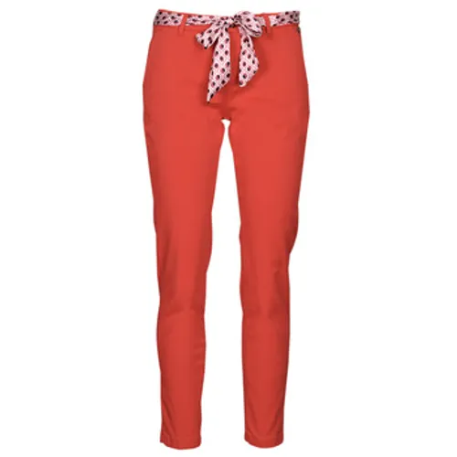 Freeman T.Porter  CLAUDIA FELICITA  women's Trousers in Red