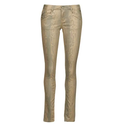 Freeman T.Porter  KAYLEE GOLDY  women's Skinny Jeans in Gold