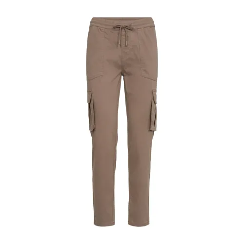 Freequent , Trousers ,Brown female, Sizes: