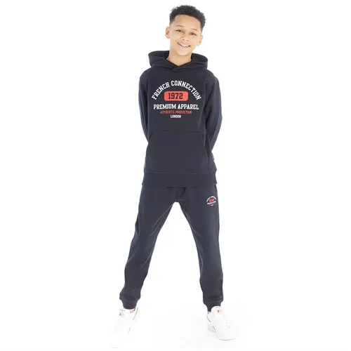 French Connection Boys Stadium Hoodie And Joggers Set Marine
