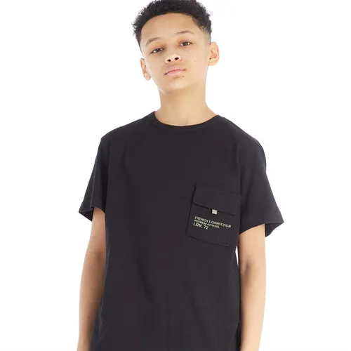 French Connection Boys Store T-Shirt Black