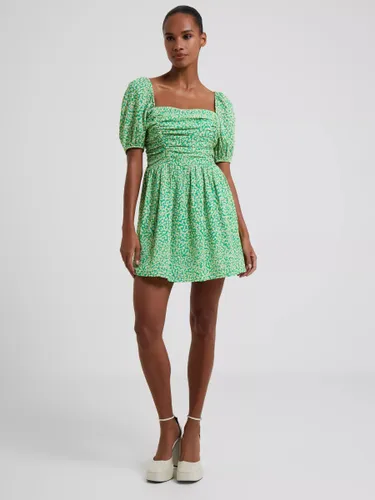 French Connection Cadie Verona Mini Dress, Green - Green - Female