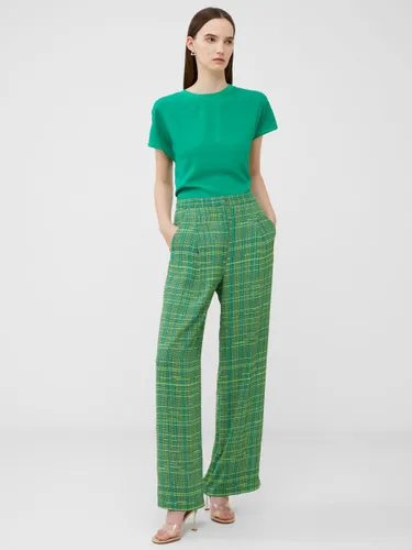 French Connection Carmen Crepe Trousers, Jelly Bean/Wasabi - Jelly Bean/Wasabi - Female