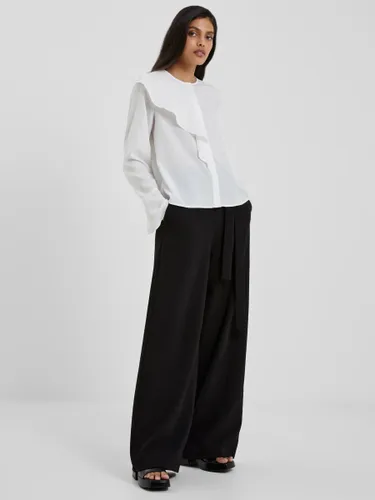 French Connection Crepe Shirt - Winter White - Female