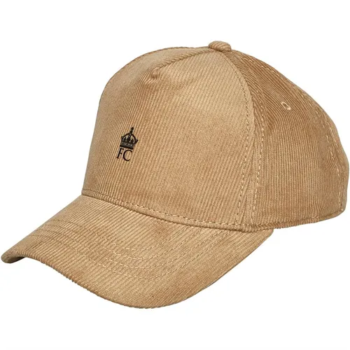 French Connection Mens FC Cord Cap Camel/Black