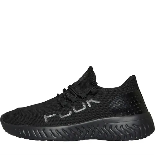 French Connection Mens FCUK Cloud Trainers Black