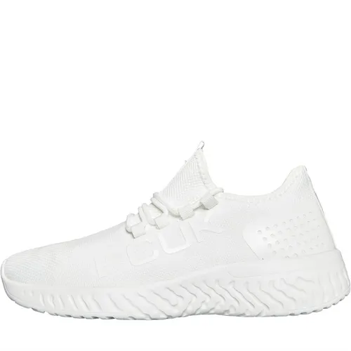 French Connection Mens FCUK Cloud Trainers White