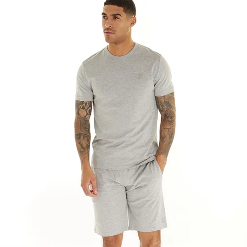 French Connection Mens FCUK Stack Co-Ord Light Grey Mel