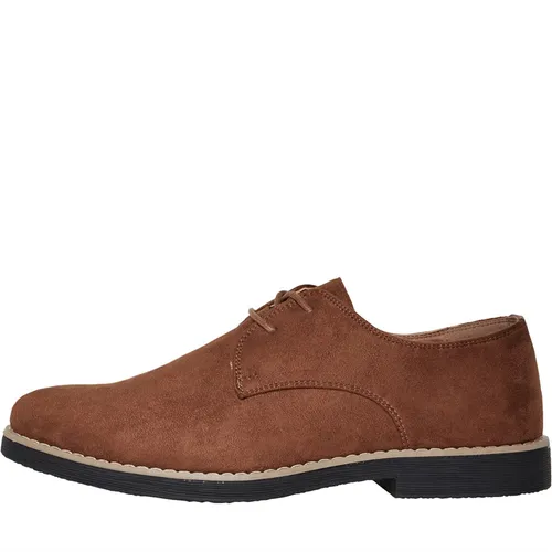 French Connection Mens Lace-Up Shoes Tan