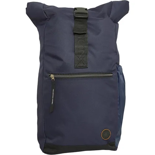 French Connection Mens Lambert Roll Top Backpack Navy