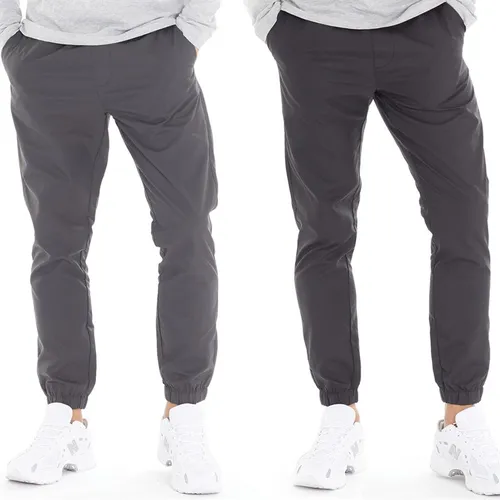 French Connection Mens Two Pack Cuffed Tech Cargo Pants Black/Charcoal