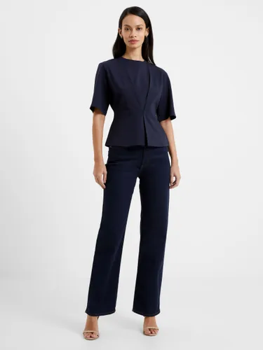 French Connection Pearl Top - Utility Blue - Female