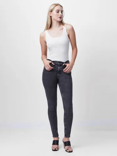 French Connection Rebound Skinny Jeans, Dark Blue - Charcoal - Female