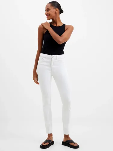 French Connection Rebound Skinny Jeans - White - Female
