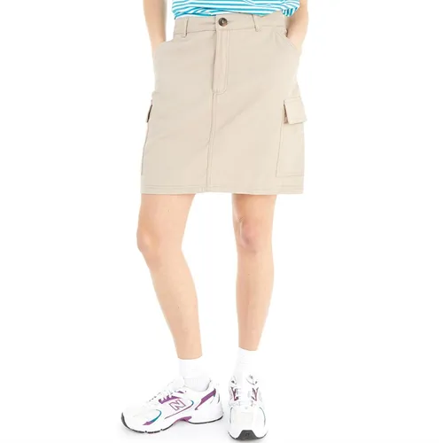 French Connection Womens Cargo Skirt Stone