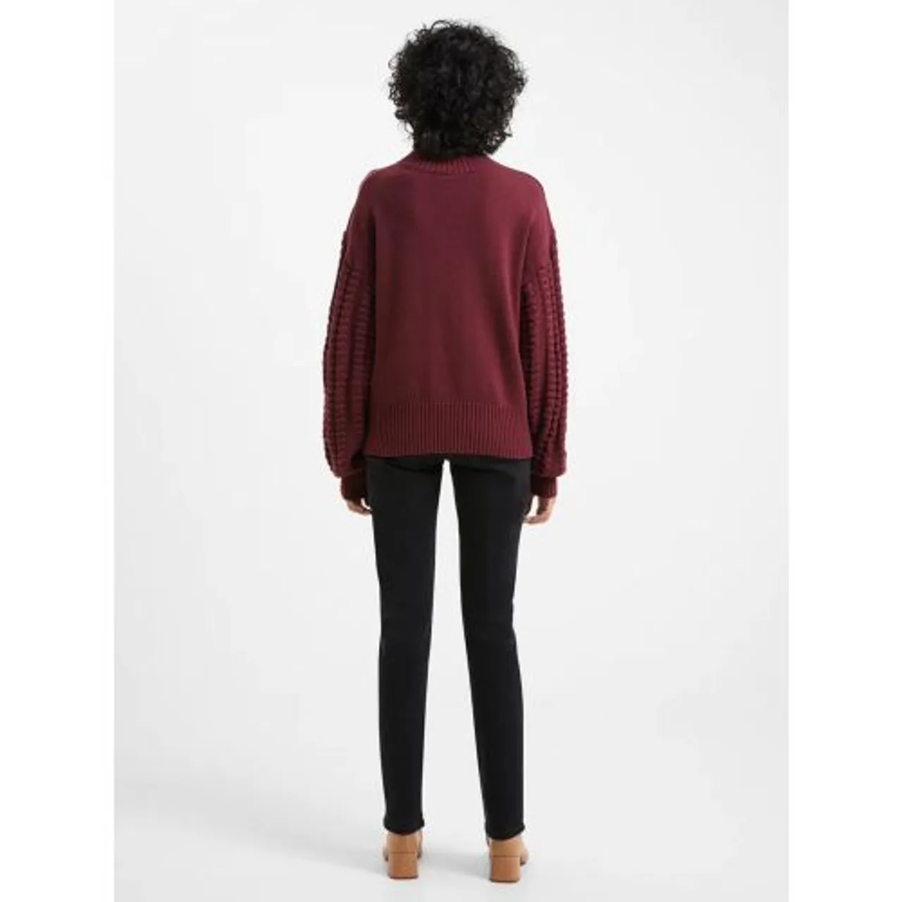 French Connection Womens Chocolate Truffle Jolee Jumper