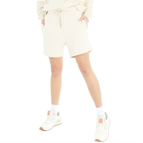 French Connection Womens FC Sweat Shorts Light Stone