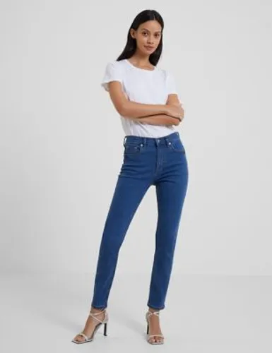 French Connection Womens High Waisted Skinny Ankle Grazer Jeans - 12 - Indigo, Indigo