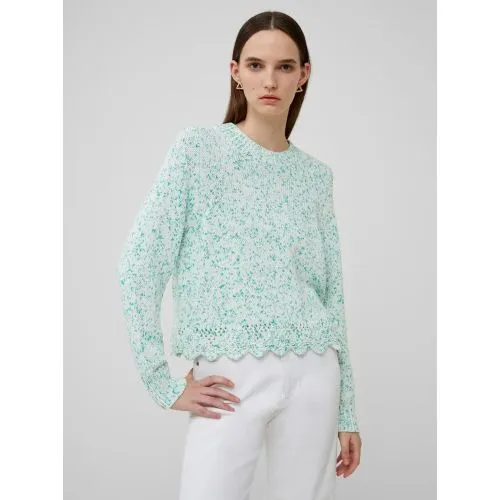 French Connection Womens Jelly Bean Nevanna Hem Detail Sweater