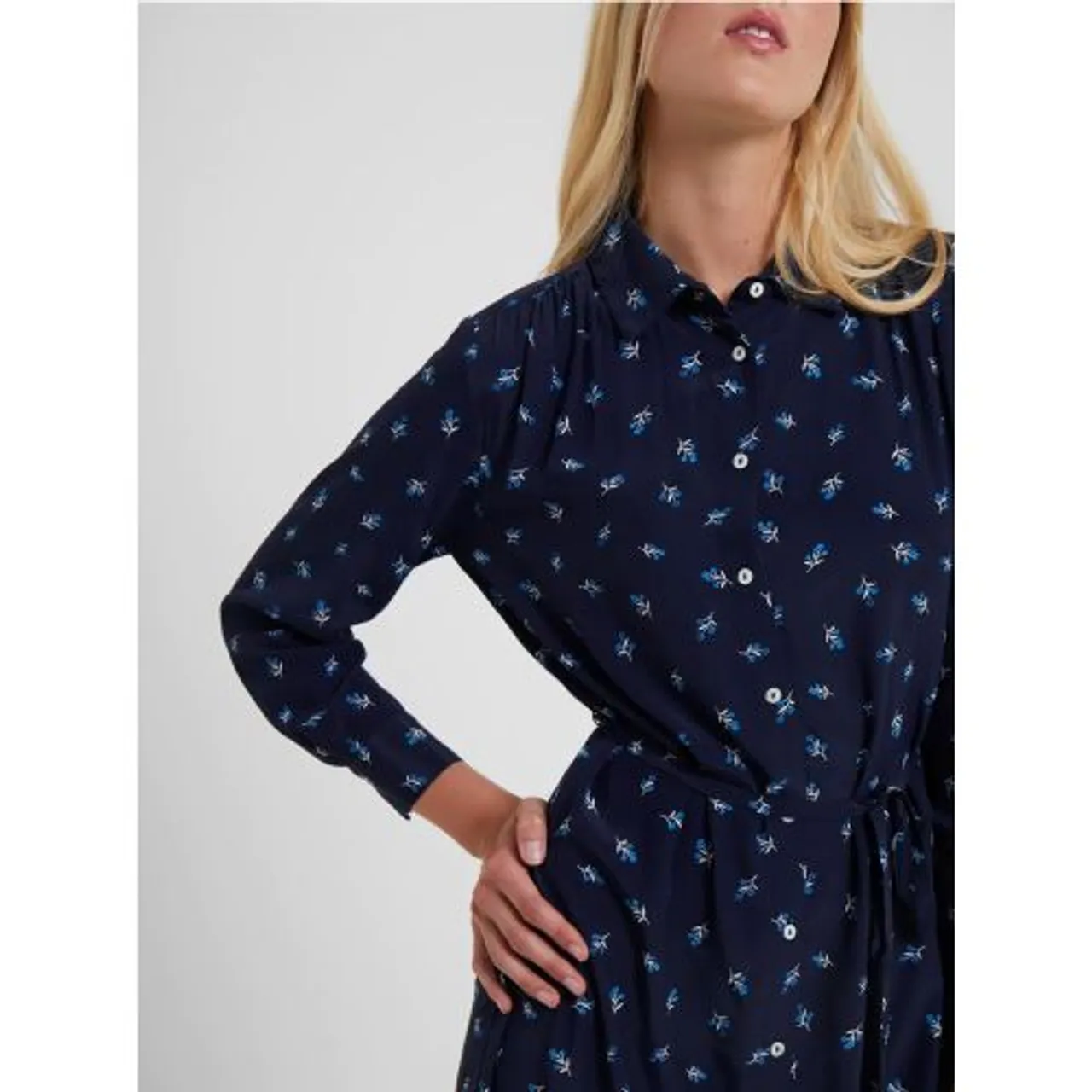 French Connection Womens Marine Cecilia Delphine Dress