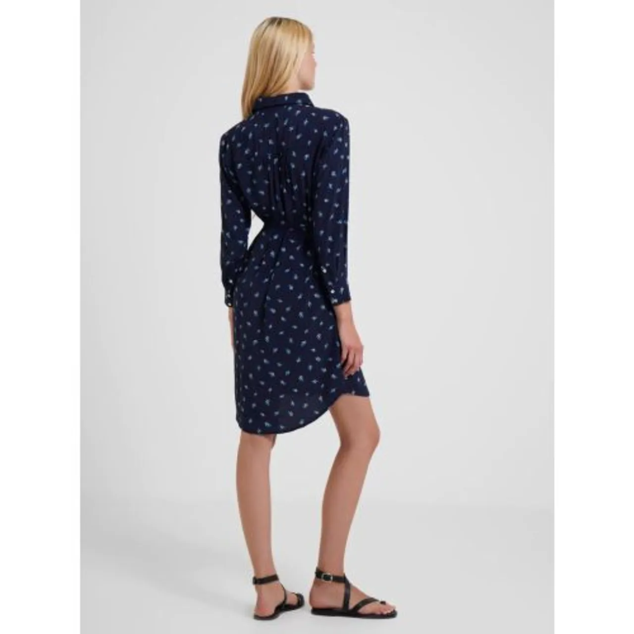 French Connection Womens Marine Cecilia Delphine Dress
