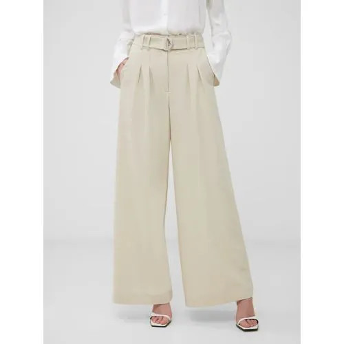 French Connection Womens Oyster Grey Everly Suiting Trouser