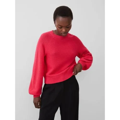 French Connection Womens Raspberry Sorbet Lily Mozart Jumper