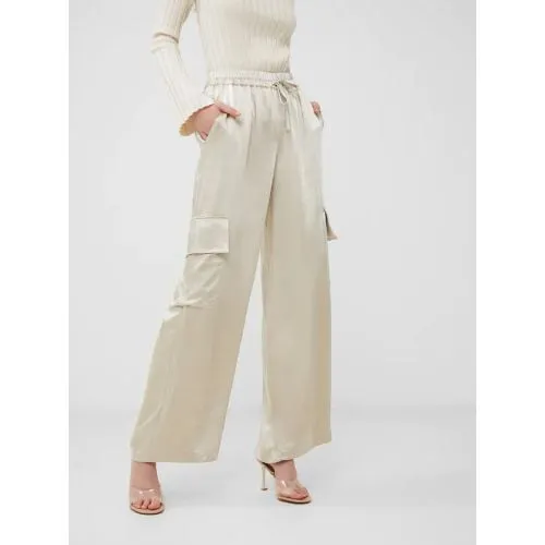 French Connection Womens Silver Lining Chloetta Cargo Pant