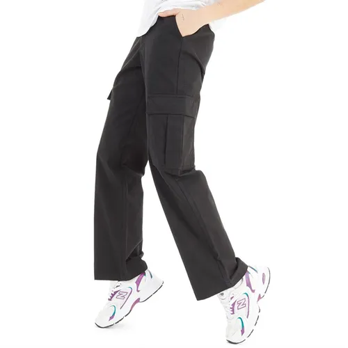 French Connection Womens Twill Cargo Pocket Trousers Black