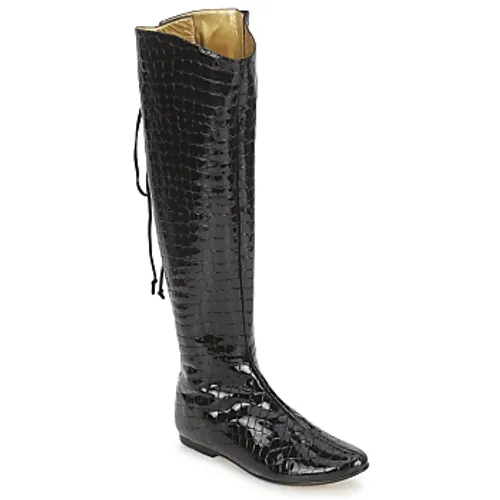 French Sole  PRINCE  women's High Boots in Black