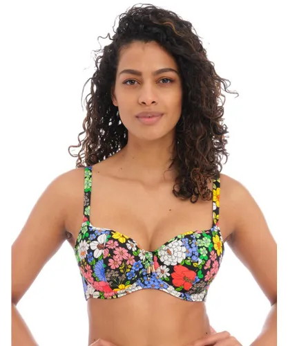 Freya Womens 202803 Floral Haze Sweetheart Bikini Top - Multicolour Elastane