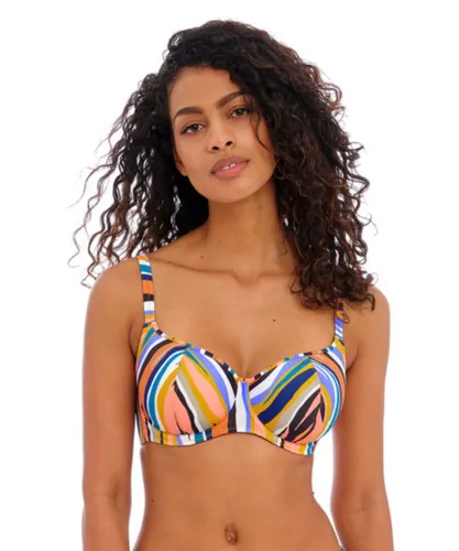 Freya Womens 203203 Torra Bay Sweetheart Bikini Top - Multicolour Elastane