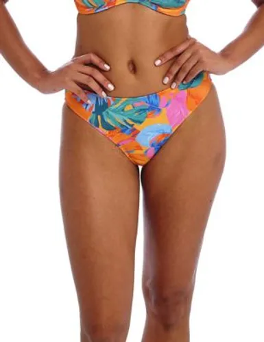Freya Womens Aloha Coast Printed Bikini Bottoms - Orange Mix, Orange Mix