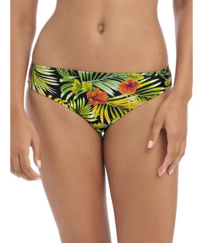 Freya Womens Maui Daze Italini Bikini Brief - Green Nylon