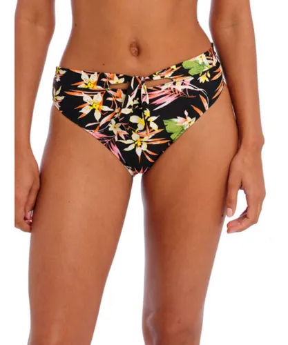 Freya Womens Savanna Sunset High Waist Bikini Brief - Floral Polyamide