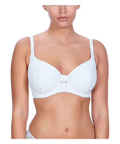 Freya Womens Sundance Sweetheart Bikini Top - White Polyamide