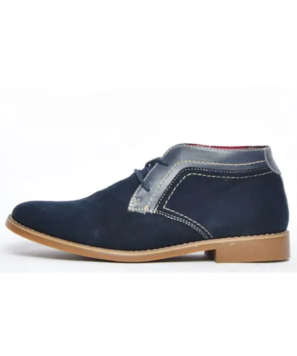 Front London Russell Suede Mens - Navy